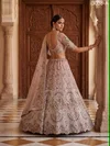 Lavender Colour Premium Net Embroidery Designer Lehenga Choli 3038 A 